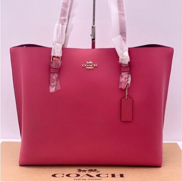 Coach Mollie Tote Shoulder BagStrawberry Haze
